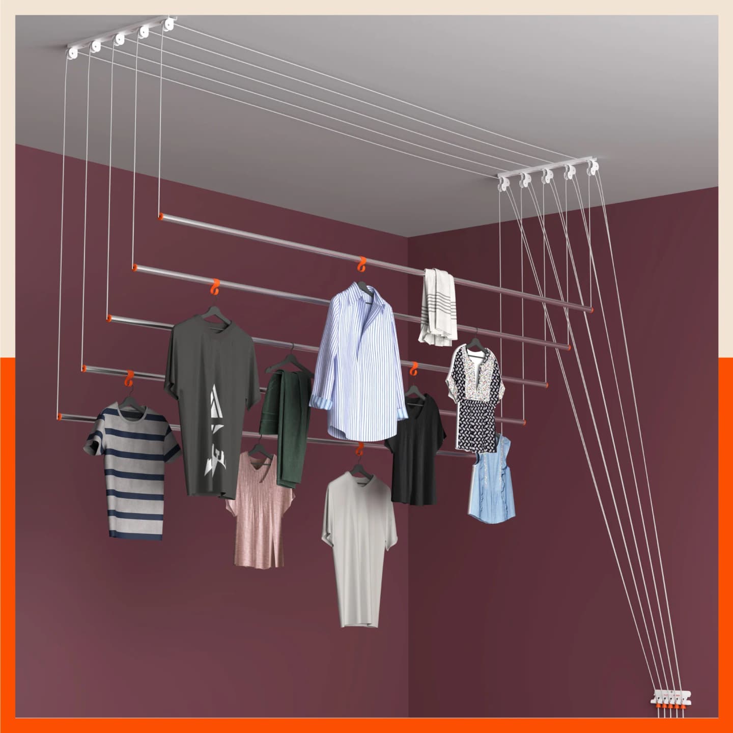Secure Vista Solutions project photo 20 — cloth hangers installation in Hyderabad